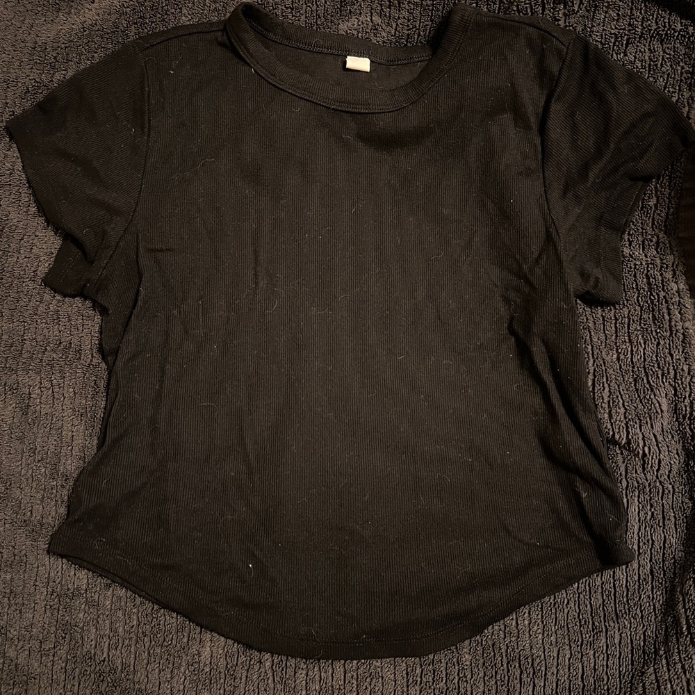 Old Navy  Black Short Sleeve Top